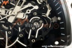 Richard Mille - RM055 Bubba Watson White CER/RU Blk/Blk Rehaut Skeleton A9F RMUL2 Free Sprung | 리차드 밀 - RM055 버바 왓슨 화이트 CER/RU, 블랙/블랙 이너베젤 스켈레톤, A9F RMUL2 프리 스프랑