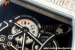 Richard Mille - RM055 Bubba Watson White CER/RU Blk/Blk Rehaut Skeleton A9F RMUL2 Free Sprung | 리차드 밀 - RM055 버바 왓슨 화이트 CER/RU, 블랙/블랙 이너베젤 스켈레톤, A9F RMUL2 프리 스프랑
