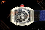 Richard Mille - RM67-02 Alexis White NTPT Blu/Red/Wht/Blk Skeleton AVF CRMA7