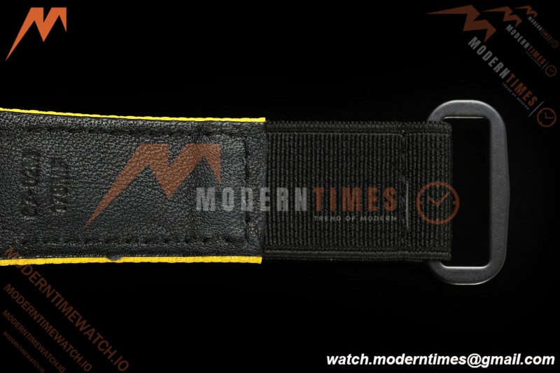Richard Mille - RM67-02 Black NTPT Yellow/Blk Skeleton Yellow Strap AVF CRMA7
