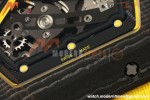 Richard Mille - RM67-02 Black NTPT Yellow/Blk Skeleton Yellow Strap AVF CRMA7