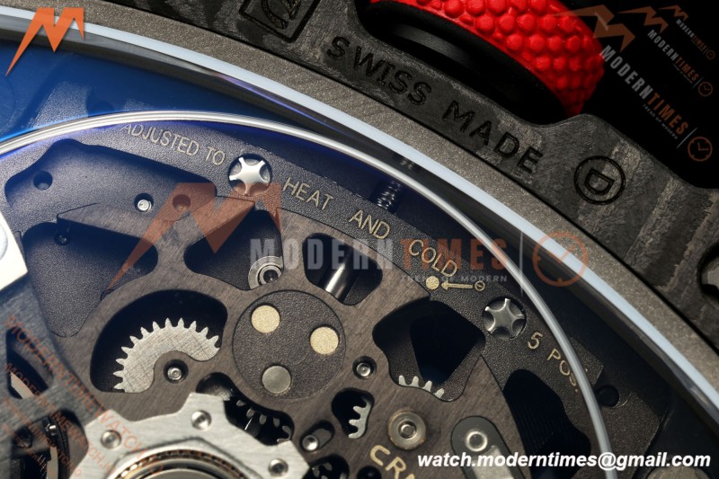 Richard Mille - RM67-02 Black NTPT Black Skeleton Black Strap AVF CRMA7