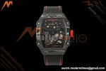 Richard Mille - RM67-02 Black NTPT Black Skeleton Black Strap AVF CRMA7
