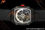 Richard Mille - RM67-02 Black NTPT Black Skeleton Black Strap AVF CRMA7