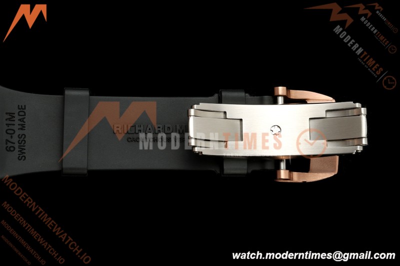 Richard Mille - RM67-01Ti  RG/RU Skeleton Dial AVF CRMA6