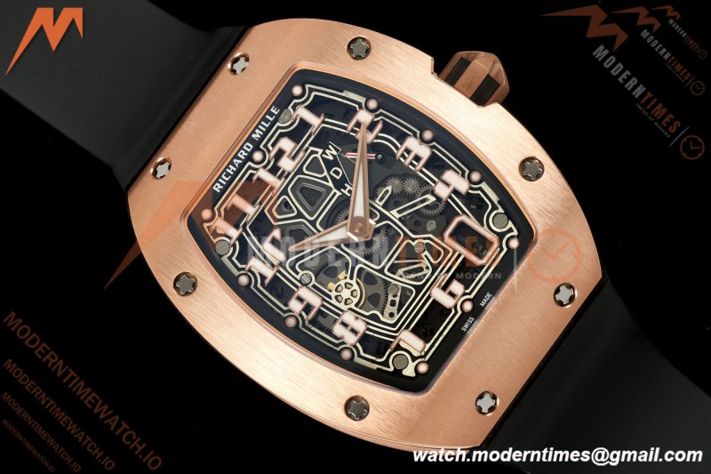 Richard Mille - RM67-01Ti  RG/RU Skeleton Dial AVF CRMA6