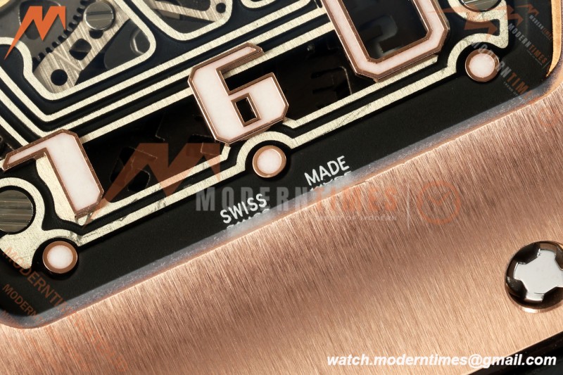 Richard Mille - RM67-01Ti  RG/RU Skeleton Dial AVF CRMA6