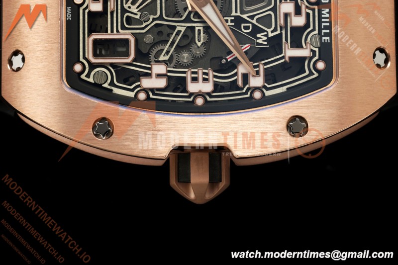 Richard Mille - RM67-01Ti  RG/RU Skeleton Dial AVF CRMA6