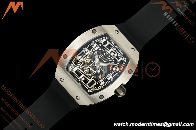 Richard Mille - RM67-01Ti  Ti/RU Titanium Skeleton Dial AVF CRMA6