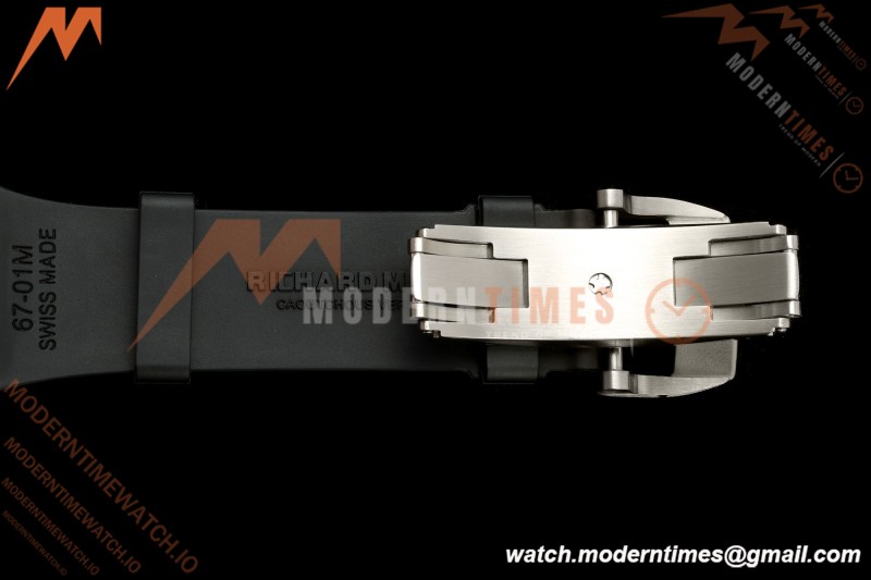 Richard Mille - RM67-01Ti  Ti/RU Titanium Skeleton Dial AVF CRMA6