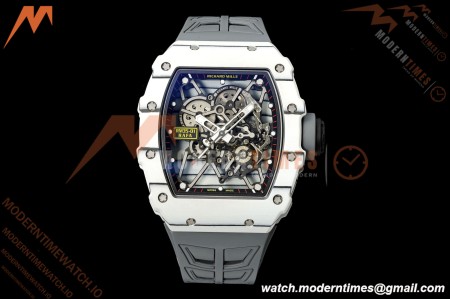 Richard Mille - RM35-01 Rafael Nadal Wht/Gry/Gry Wht NTPT/RU Skeleton Dial MILLEF RMUL3