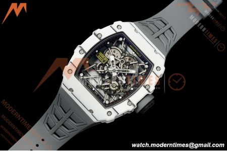 Richard Mille - RM35-01 Rafael Nadal Wht/Gry/Gry Wht NTPT/RU Skeleton Dial MILLEF RMUL3