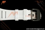 Richard Mille - RM055 Bubba Watson White Legend Black NTPT/RU Blk/Wht Rehaut Skeleton Brushed Ribs BOSS RMUL2 Free Sprung