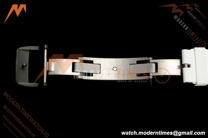 Richard Mille - RM055 Bubba Watson White Legend Black NTPT/RU Blk/Wht Rehaut Skeleton Brushed Ribs BOSS RMUL2 Free Sprung