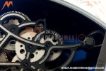 Richard Mille - RM055 Bubba Watson White CER/RU Blk/Blk Rehaut Skeleton Boss RMUL2 Free Sprung