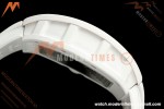 Richard Mille - RM055 Bubba Watson White CER/RU Blk/Blk Rehaut Skeleton Boss RMUL2 Free Sprung