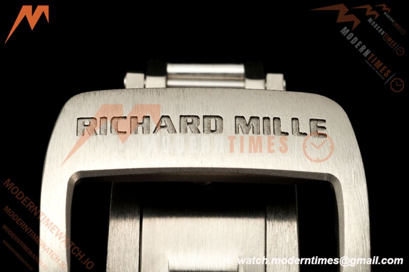 Richard Mille - RM055 Bubba Watson Boutique Grey CER/RU Black Rehaut Skeleton Boss Vaucher RMUL2 Free Sprung