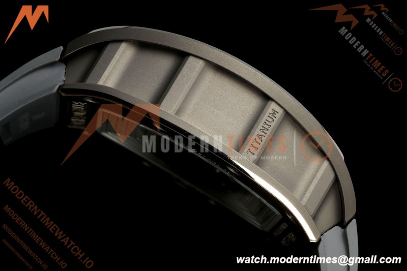 Richard Mille - RM055 Bubba Watson Boutique Grey CER/RU Black Rehaut Skeleton Boss Vaucher RMUL2 Free Sprung