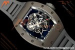 Richard Mille - RM055 Bubba Watson Boutique Grey CER/RU Black Rehaut Skeleton Boss Vaucher RMUL2 Free Sprung