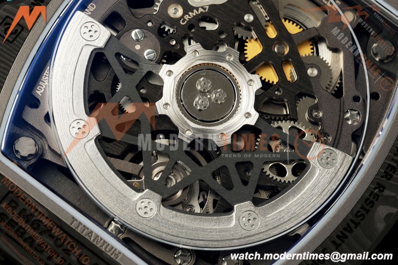 Richard Mille - RM67-02 "Sébastien Ogier" Black NTPT Black Skeleton/Blue Elastic UMIF V2 CRMA7