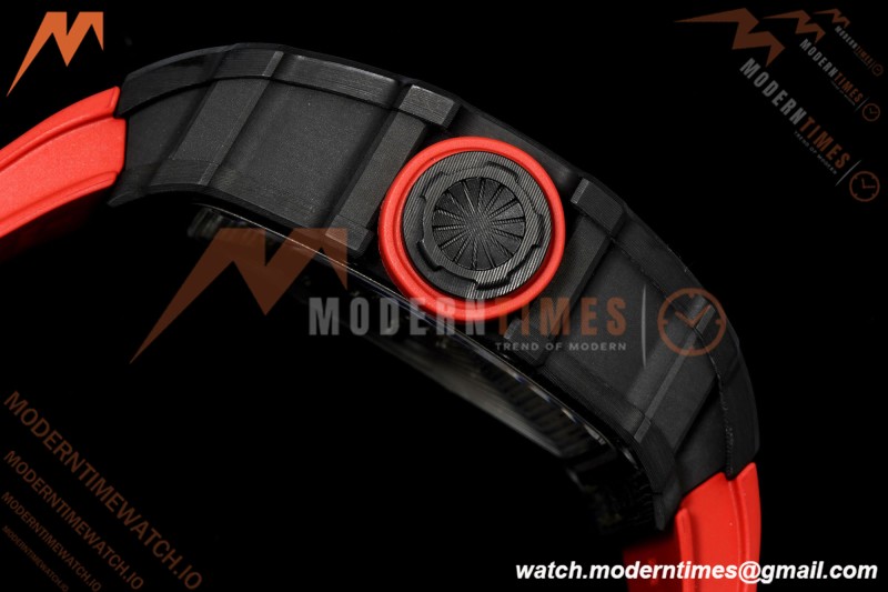 Richard Mille - RM35-02 Rafael Nadal Black NTPT/Red RU Skeleton Dial MILLEF RMUL1