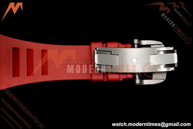 Richard Mille - RM35-02 Rafael Nadal Black NTPT/Red RU Skeleton Dial MILLEF RMUL1