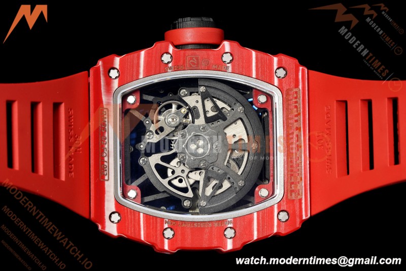 Richard Mille - RM35-02 Rafael Nadal Red NTPT/Red RU Skeleton Dial MILLEF RMUL1