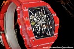 Richard Mille - RM35-02 Rafael Nadal Red NTPT/Red RU Skeleton Dial MILLEF RMUL1