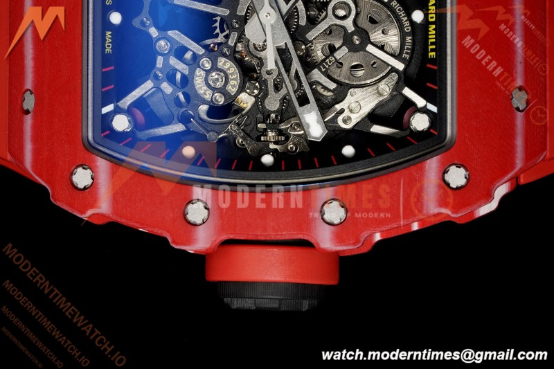 Richard Mille - RM35-02 Rafael Nadal Red NTPT/Red RU Skeleton Dial MILLEF RMUL1