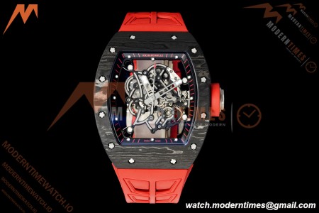 Richard Mille - RM055 Bubba Watson Black NTPT/Red RU Skeleton Dial MILLEF RMUL2