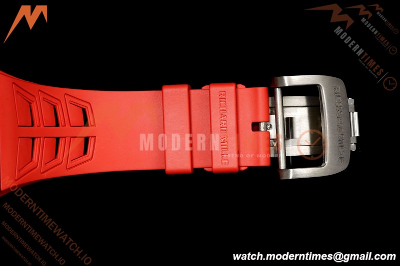 Richard Mille - RM055 Bubba Watson Black NTPT/Red RU Skeleton Dial MILLEF RMUL2