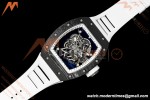Richard Mille - RM055 Bubba Watson Black NTPT/Wht RU Skeleton Dial MILLEF RMUL2