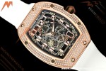Richard Mille - RM67-01 Dia RG/Wht RU Skeleton Dial AVF CRMA6