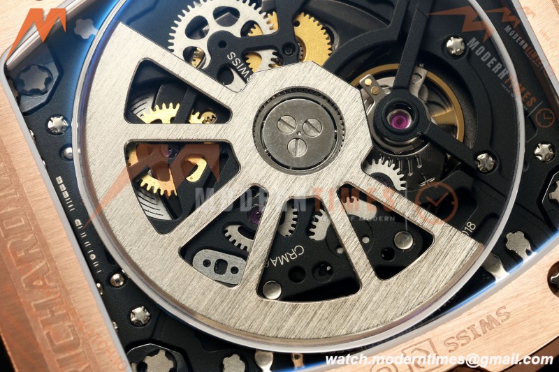 Richard Mille - RM67-01 Dia RG/Blk RU Skeleton Dial AVF CRMA6
