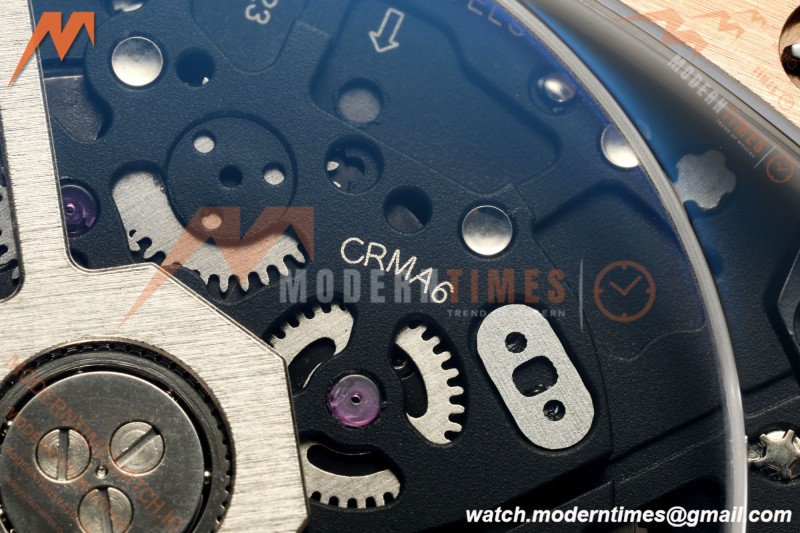 Richard Mille - RM67-01 Dia RG/Blk RU Skeleton Dial AVF CRMA6