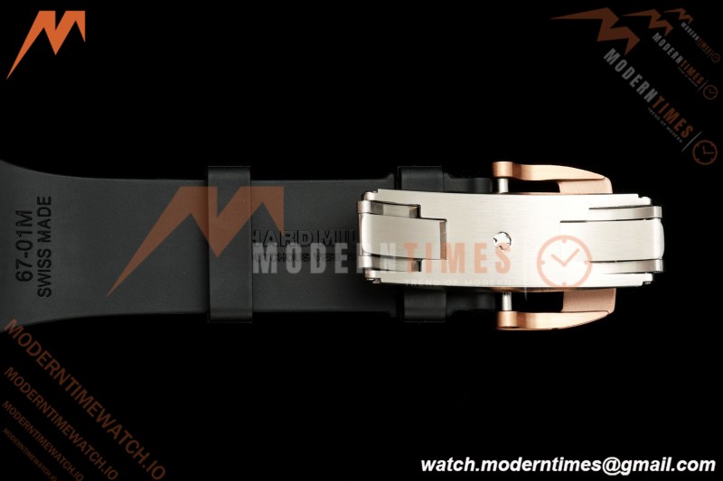 Richard Mille - RM67-01 Dia RG/Blk RU Skeleton Dial AVF CRMA6