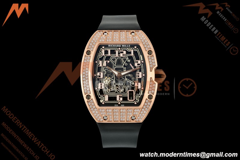 Richard Mille - RM67-01 Dia RG/Blk RU Skeleton Dial AVF CRMA6