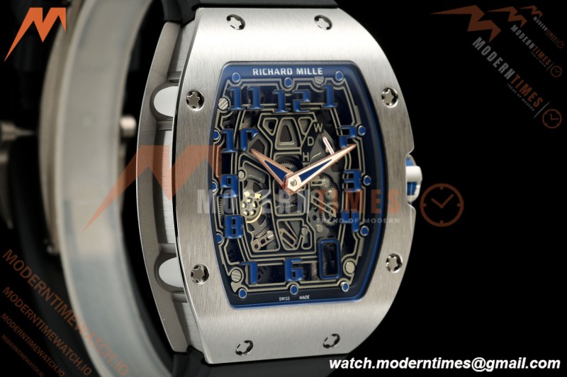 Richard Mille - RM67-01 Ti/Blk RU Blue Skeleton Dial AVF CRMA6