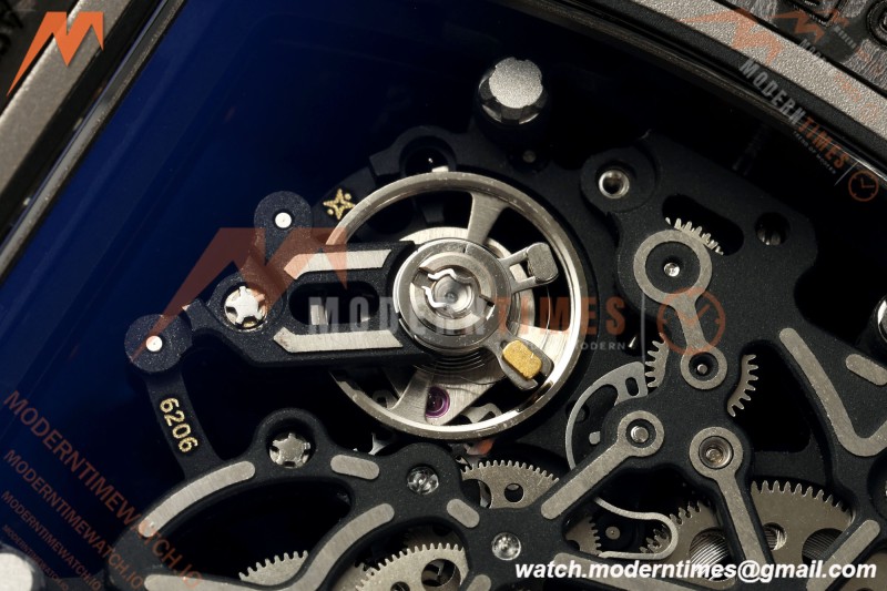 Richard Mille - RM055 Bubba Watson Asia Edition Black NTPT/RU BLK/RG Skeleton MILLEF RMUL2