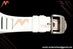 Richard Mille - RM055 Bubba Watson Black NTPT/Wht RU Wht/Red Skeleton Dial MILLEF RMUL2
