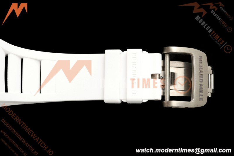 Richard Mille - RM055 Bubba Watson Black NTPT/Wht RU Wht/Red Skeleton Dial MILLEF RMUL2