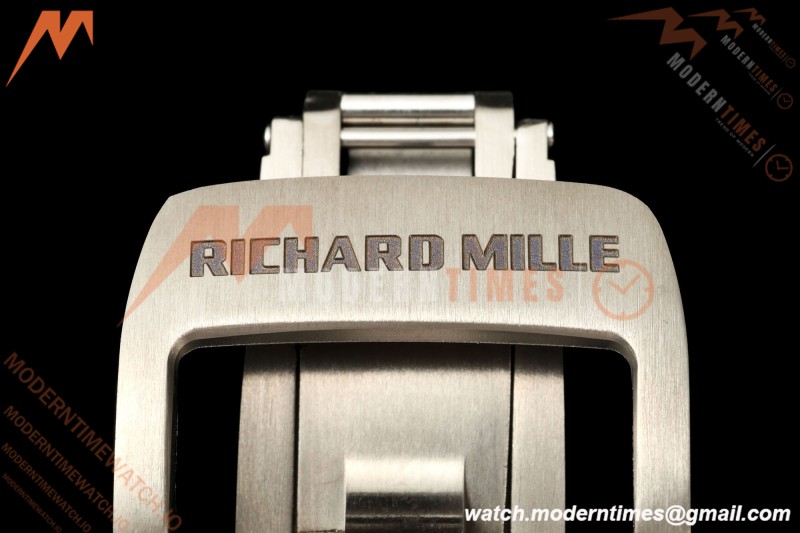 Richard Mille - RM055 Bubba Watson Black NTPT/Wht RU Wht/Red Skeleton Dial MILLEF RMUL2