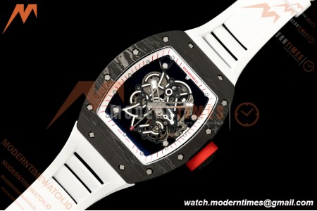 Richard Mille - RM055 Bubba Watson Black NTPT/Wht RU Wht/Red Skeleton Dial MILLEF RMUL2