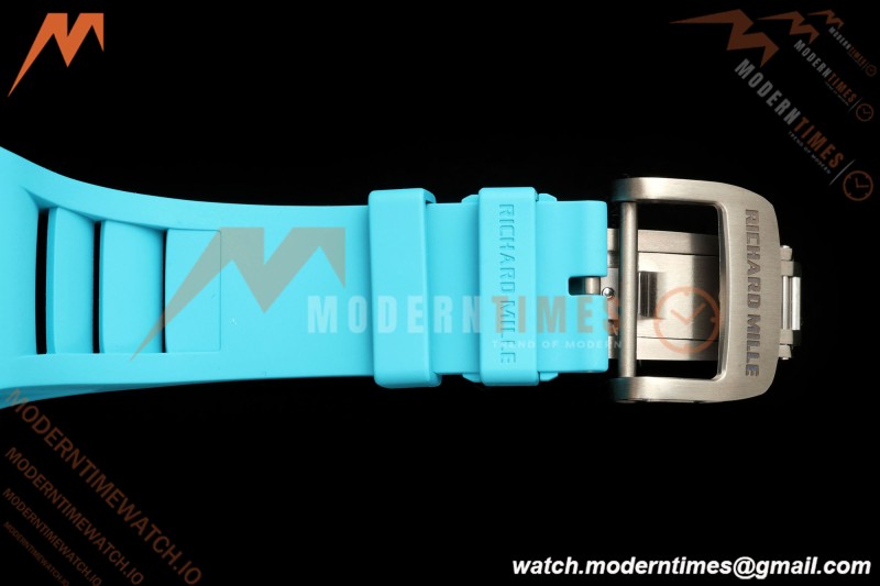 Richard Mille - RM055 Bubba Watson Black NTPT/Blu RU Skeleton Dial MILLEF RMUL2