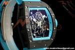 Richard Mille - RM055 Bubba Watson Black NTPT/Blu RU Skeleton Dial MILLEF RMUL2