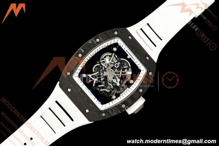 Richard Mille - RM055 Bubba Watson Black NTPT/Wht RU Wht/Blk Skeleton Dial MILLEF RMUL2 Free Sprung