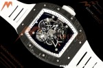 Richard Mille - RM055 Bubba Watson Black NTPT/Wht RU Wht/Blk Skeleton Dial MILLEF RMUL2 Free Sprung