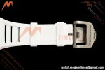 Richard Mille - RM055 Bubba Watson Black NTPT/Wht RU Wht/Red Skeleton Dial MILLEF RMUL2 Free Sprung