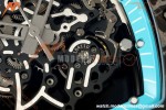 Richard Mille - RM055 Bubba Watson Black NTPT/Blue RU Skeleton Dial MILLEF RMUL2 Free Sprung
