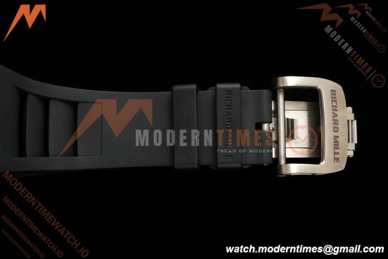 Richard Mille - RM055 Bubba Watson Black NTPT/Black RU RG/Blk Skeleton Dial MILLEF RMUL2 Free Sprung